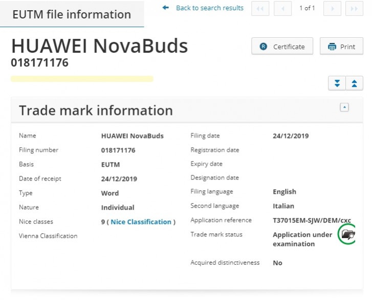 Huawei NovaBuds