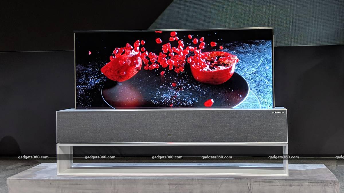 Lg Rollable Tv Ces Ndtv Ces