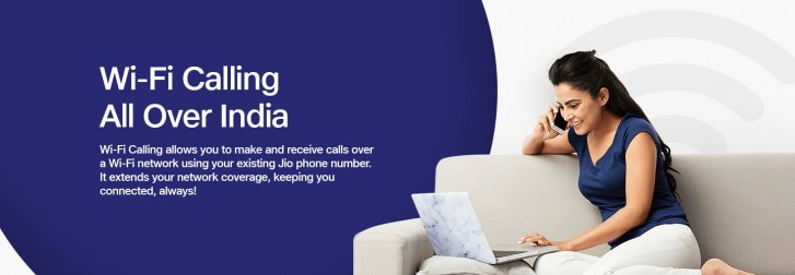 Jio is launching free Wi-Fi calling for its subscribers in India