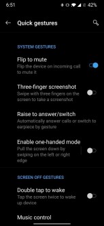 One-Handed Mode on OnePlus 7/7 Pro