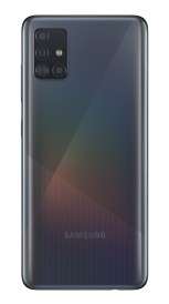 Samsung Galaxy A51 in Crush Black