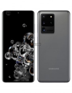 Samsung Galaxy S20 Ultra in Cosmic Gray