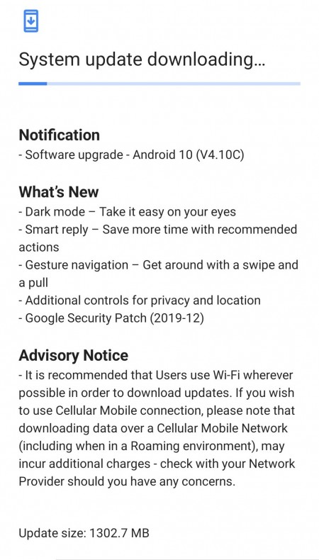 Nokia 6.1 Plus update changelog