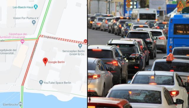 Google Maps manipulated, man create fake traffic jam using 99 smartphones