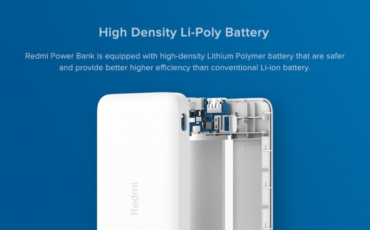 Redmi launches two new power banks (10,000mAh and 20,000mAh)