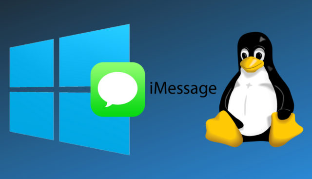 imessage for windows and linux