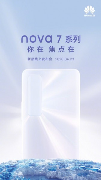 Huawei Nova 7 Series Launch Date Confirmed