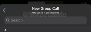 Whatsapp Group Video Calling