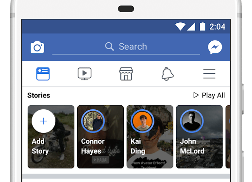 download facebook video story