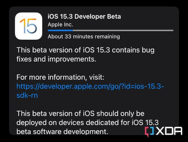 Apple Ios 15.3 Beta Rolls Out With More Bug Fixes And Improvements