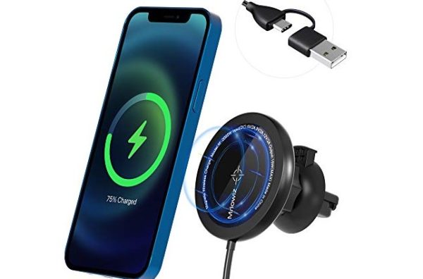 Mriowiz Magnetic Wireless Car Charger Mount