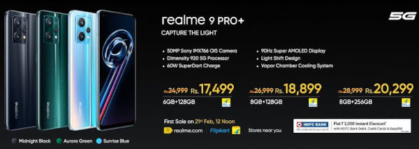 Realme 9 Pro+ Specs & Price