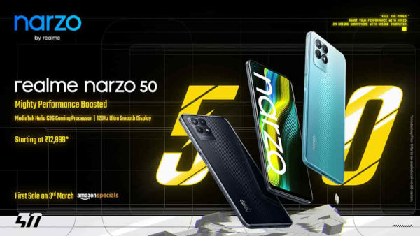 Realme Narzo 50 Specs, Availability &Amp; Price