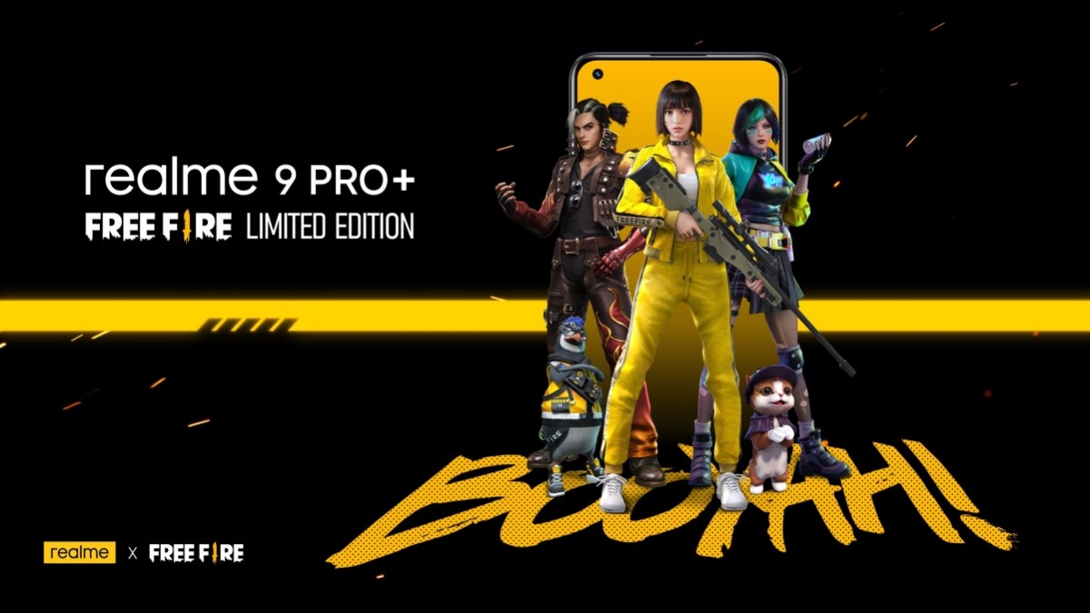 Realme 9 Pro+ is getting an exclusive Free Fire Edition
