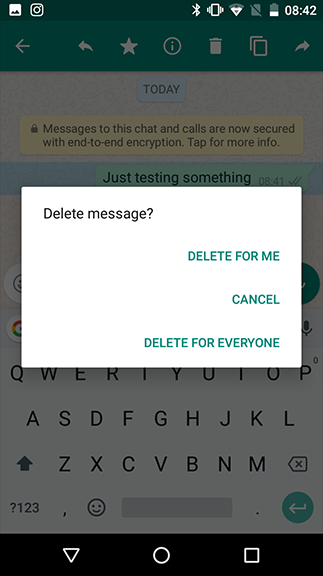 How To Delete Whatsapp Messages