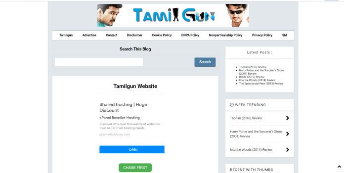 Tamilgun (2022) : Download Latest Tamil Telugu Movies For Free