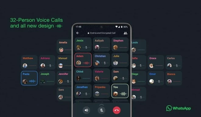 Whatsapp Group Calls Can Now Have 32 Participants