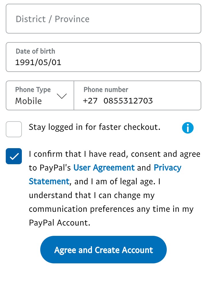 How To Open South Africa Paypal Account In Nigeria