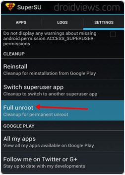  Supersu App Unroot Android Option