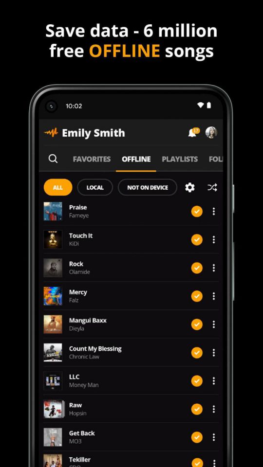 How to Transfer Songs From Audiomack to Phone