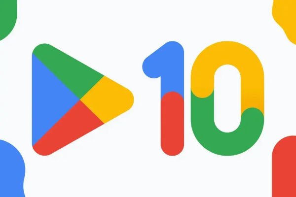 Google Play Store Celebrates 10th Anniversary With New Logo