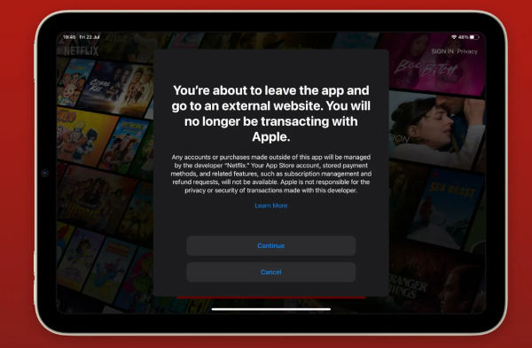 Netflix IPhone Users Will Now Pays For External Connections