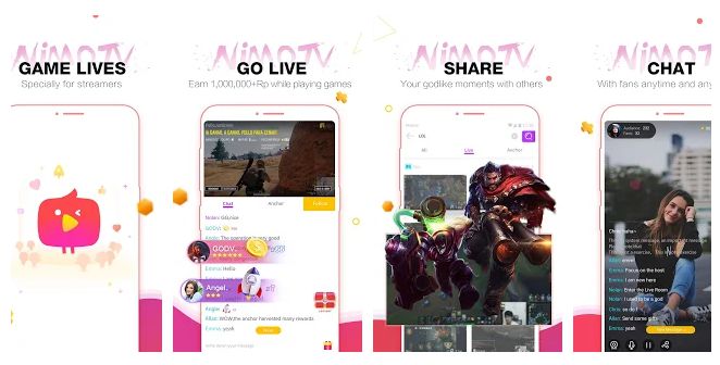Nimo TV for Streamer - game streaming app