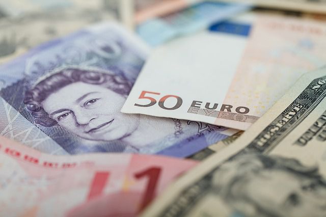 foreign currencies - dollar euro pound
