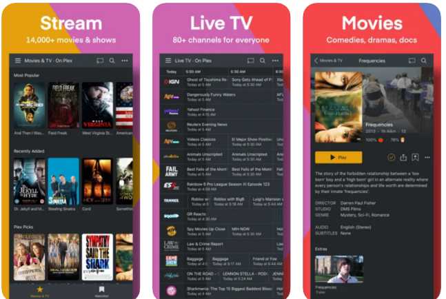 plex - cinema movie apps
