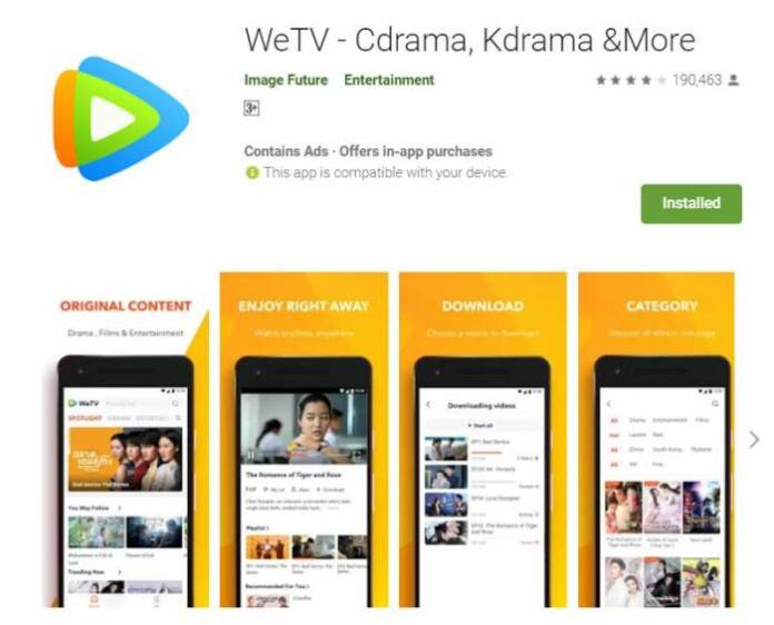 wetv - app to watch korean drama