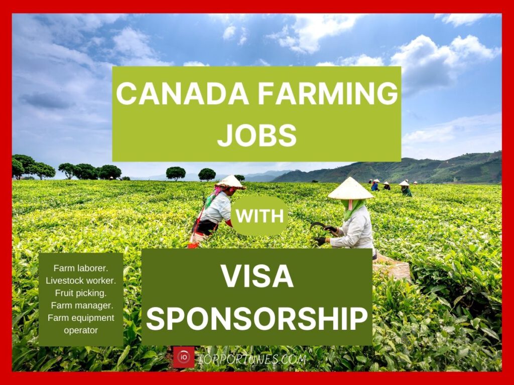CANADA FARMING JOBS