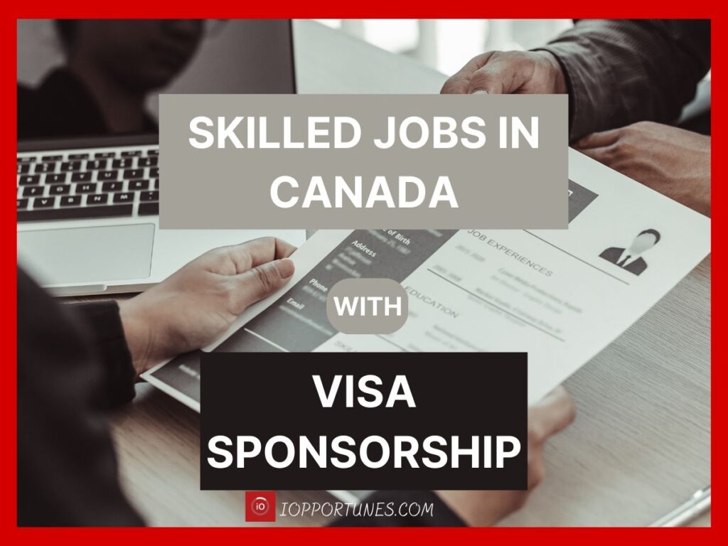 SKILLED JOBS IN CANADA